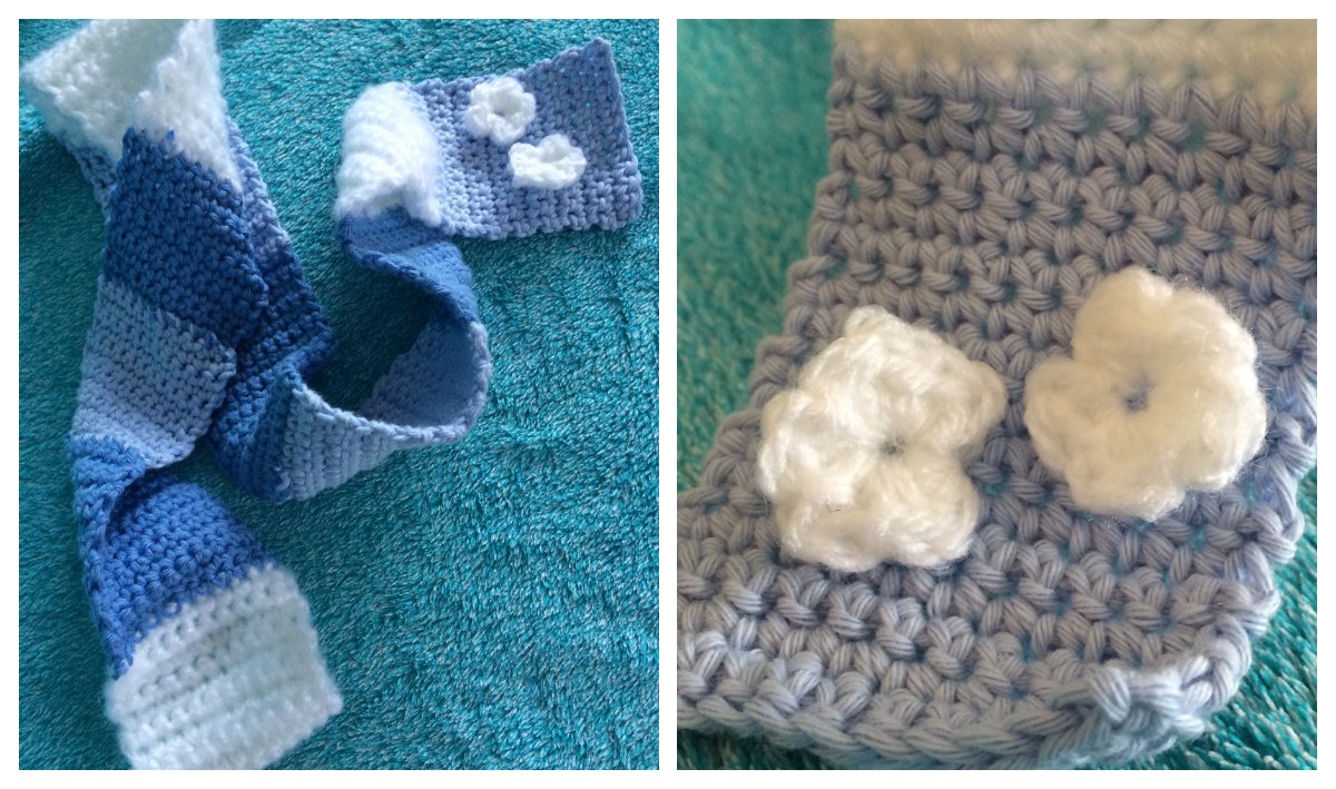 Blog-Inhaltsbild für 'Schneemann Snowy, kostenlose Häkelanleitung'